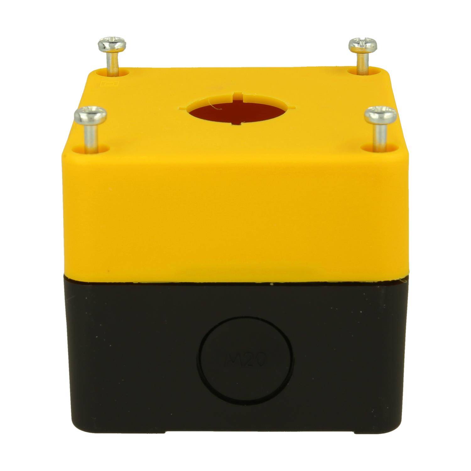 Georg Schlegel Iso-Gehäuse mit 1 Befehlsstelle Kabeleinführung M20 ausbrechbar - 1 Stück