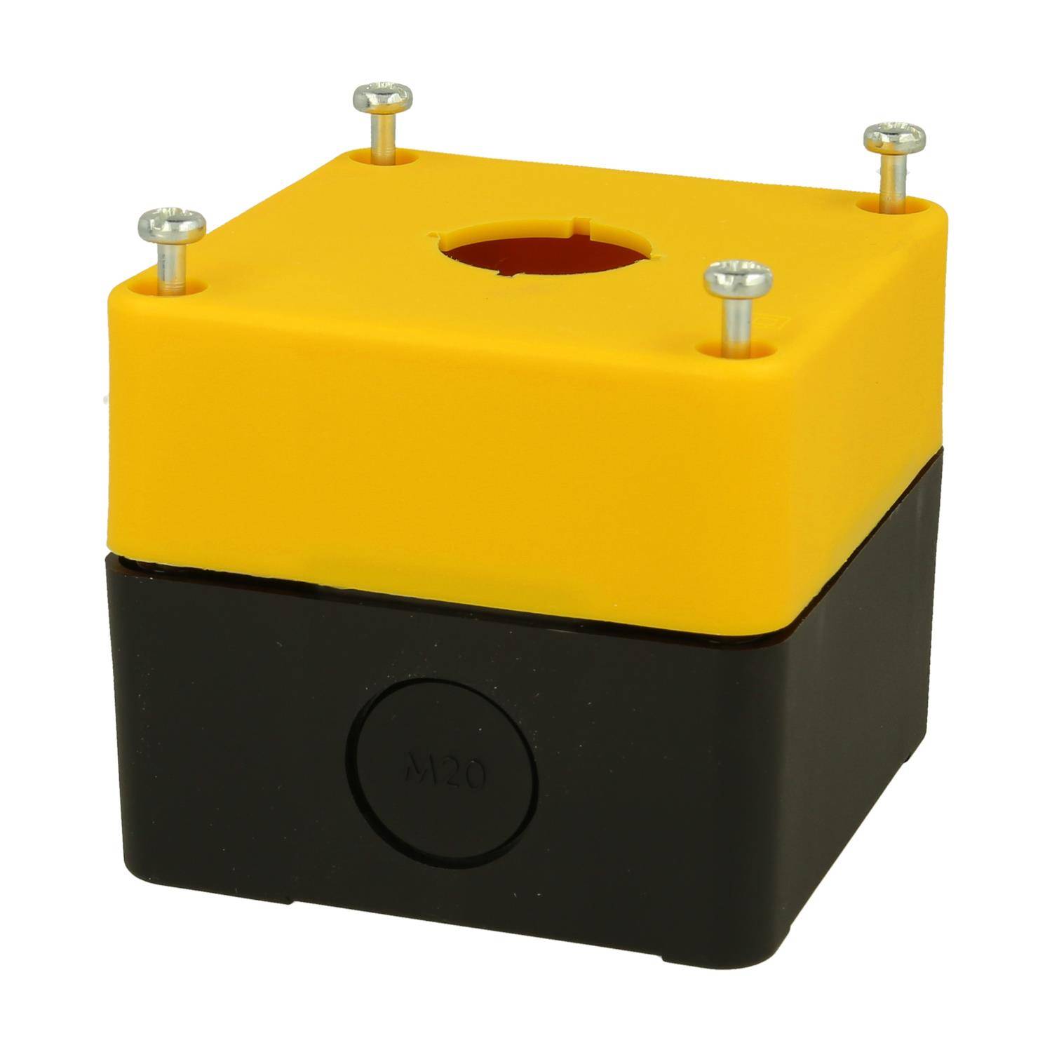 Georg Schlegel Iso-Gehäuse mit 1 Befehlsstelle Kabeleinführung M20 ausbrechbar - 1 Stück