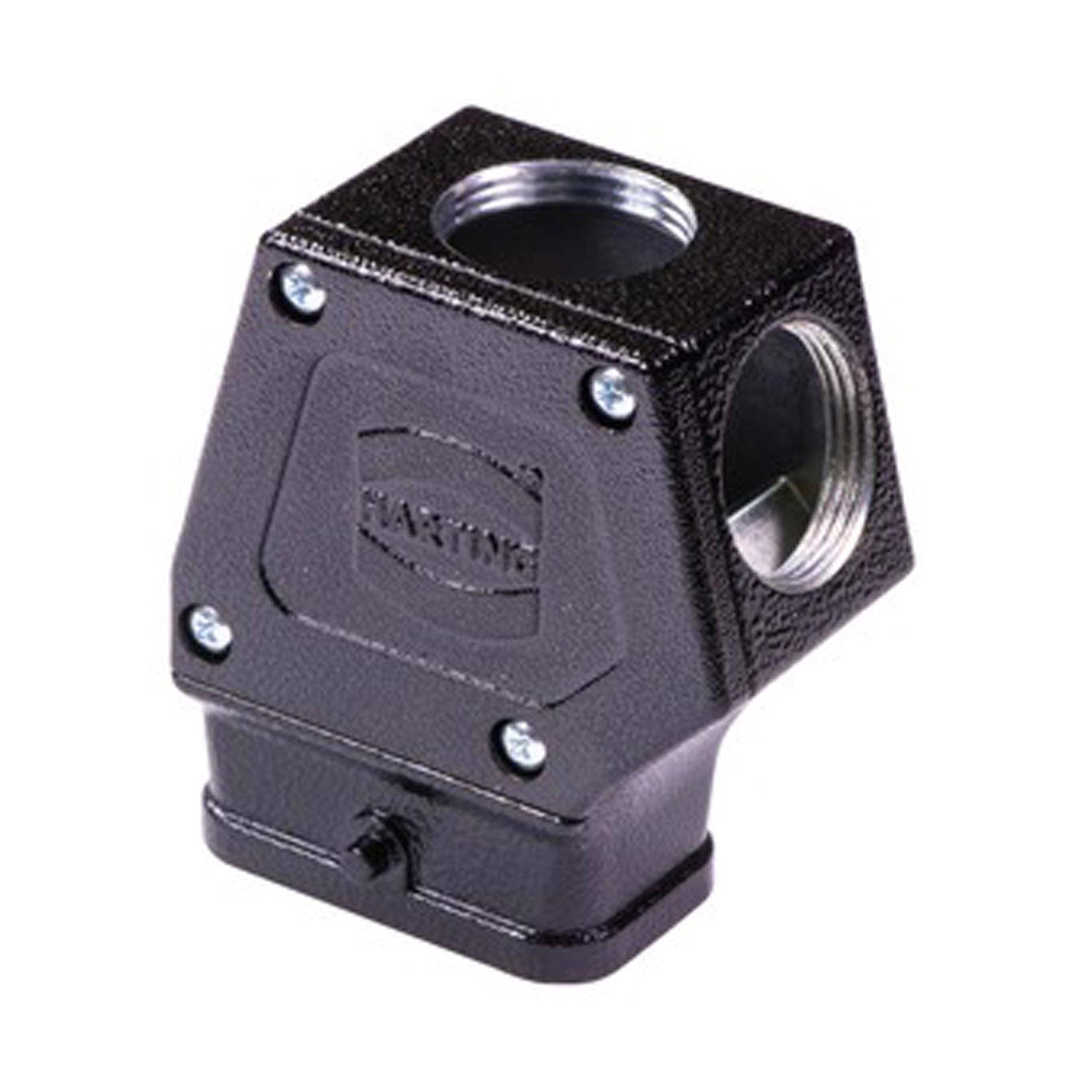 HARTING Tüllengehäuse, für Standard Kabelverschraubung, mit separater PE-Klemmstelle, für alle Kontakteinsätze der