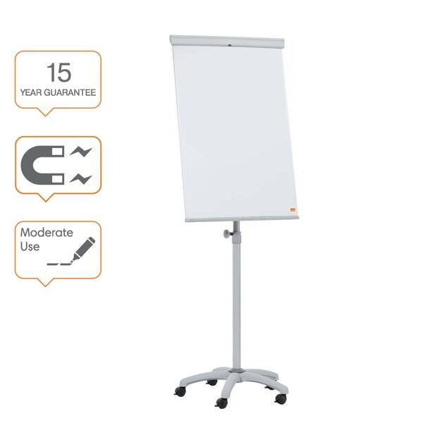 Flipchart Essence Mobil Stahl Sternfuß