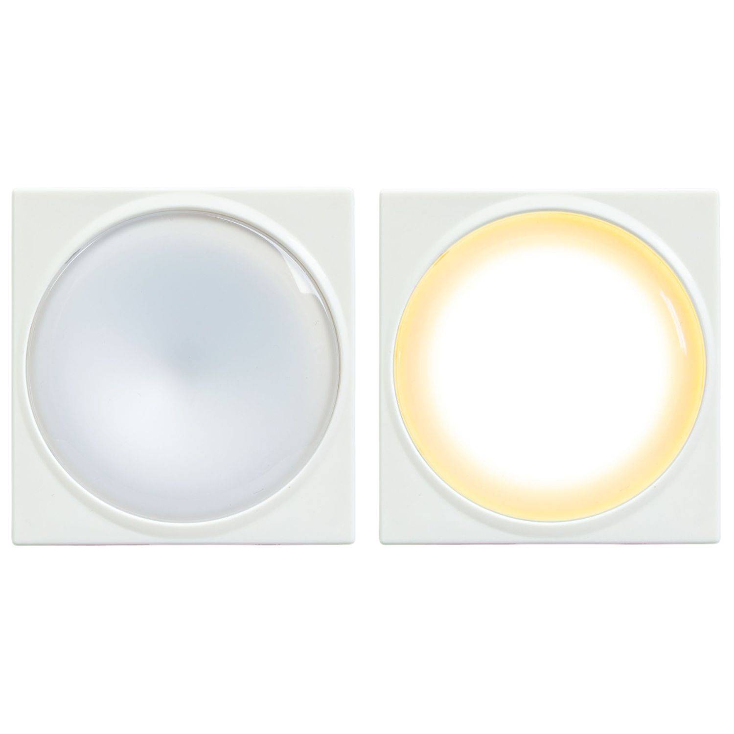 LED-Nachtlicht mit Push-Knopf Batteriebetrieben