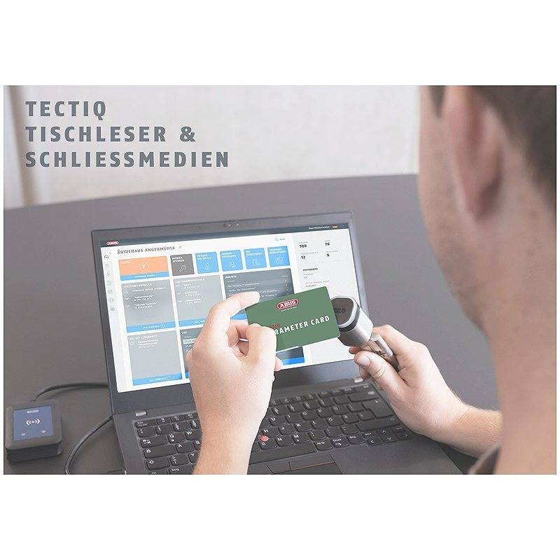 ABUS TECTIQ Zutrittskontrollzentrale, Zentrale: Zutrittskontrollzentrale (TEC-CTRL) mit lokaler Datensicherung | Einsat