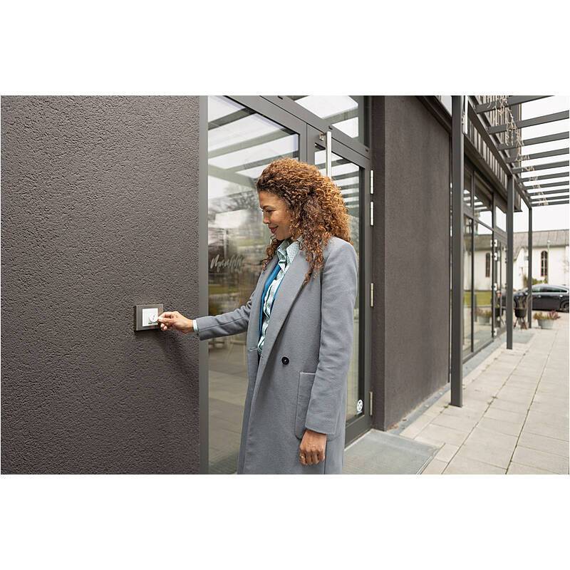 ABUS TECTIQ Leseeinheit außen IP67 weiß, Leseeinheit | Einsatzbereich:Außenbereich | Funktionen:Wandleser zum Ansteuern