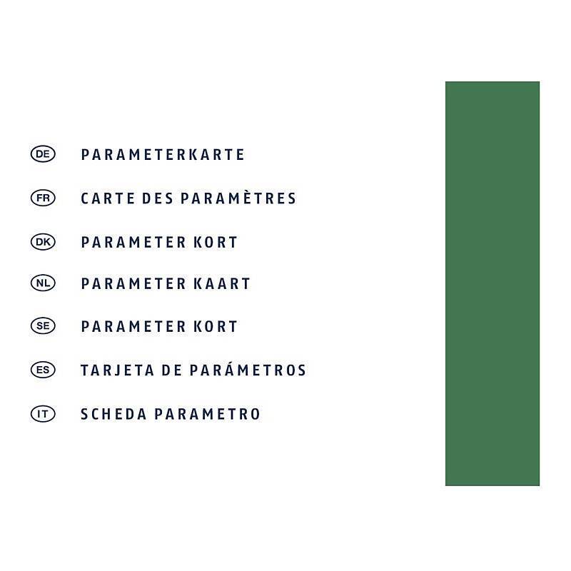 ABUS TECTIQ Parameter Card, Zubehörartikel, Systemkarte, Parameter-Karte | Funktionen:Data-on-Card Technologie (Schließ