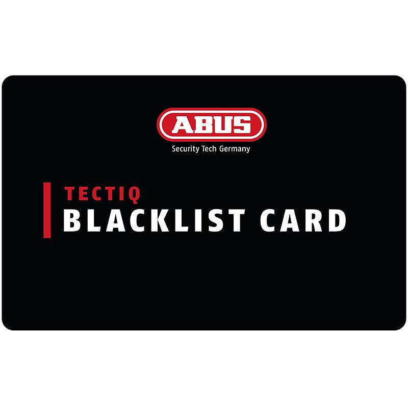 ABUS TECTIQ Blacklist Card, Zubehörartikel, Systemkarte, Blacklist-Karte | Funktionen:Data-on-Card Technologie (Schließ