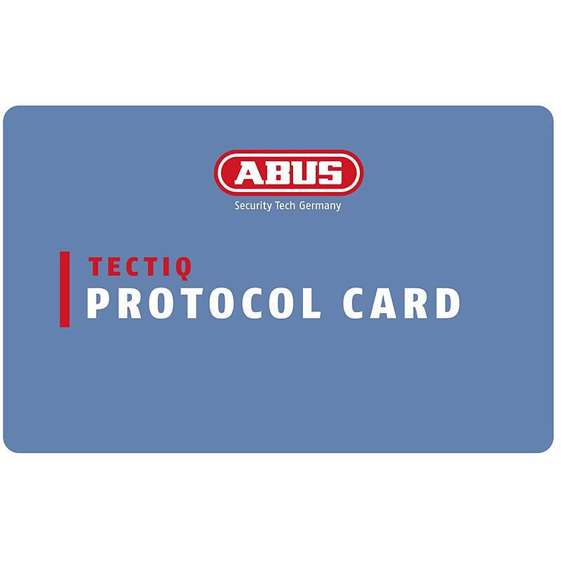 ABUS TECTIQ Protocol Card, Zubehörartikel, Systemkarte, Protocol-Karte | Funktionen:Data-on-Card Technologie (Schließme