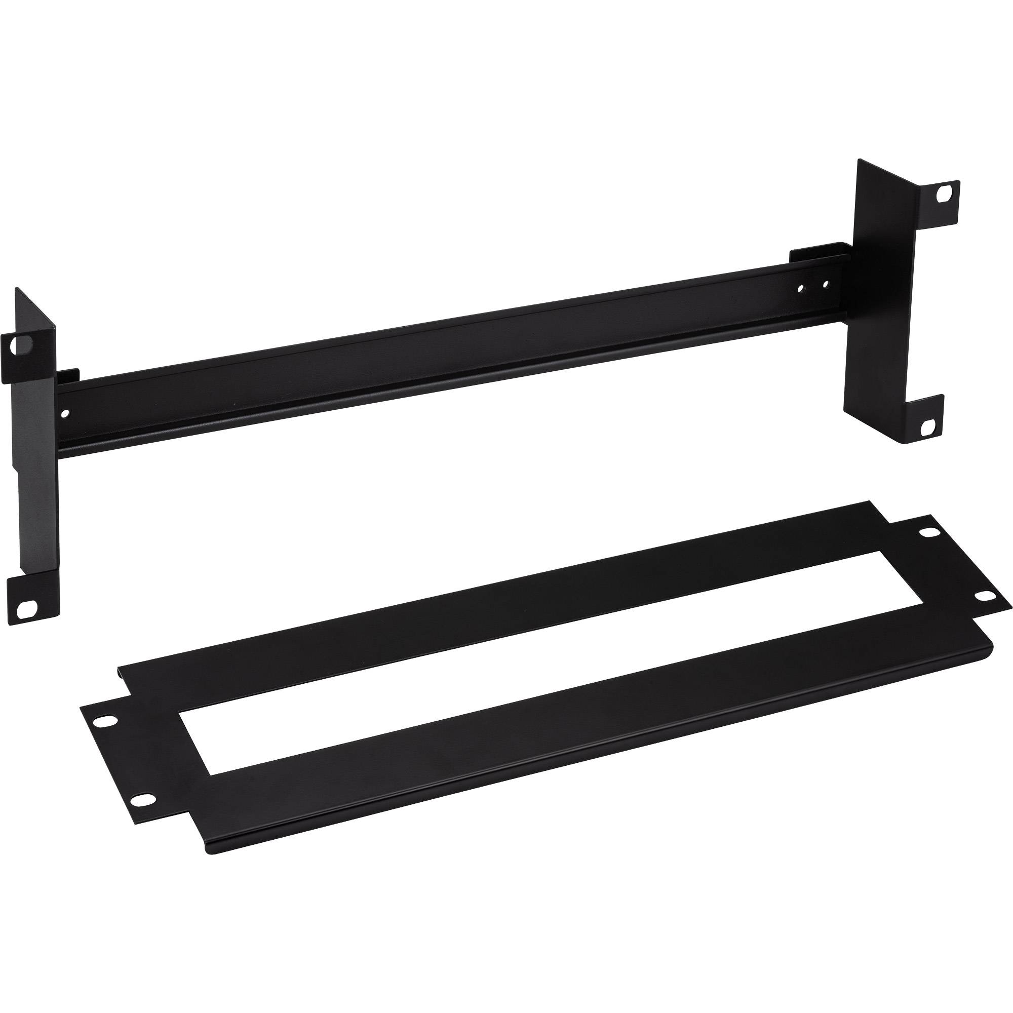 InLine® 19 Schutzschalterleiste 3HE, mit Hutschiene, schwarz Netzwerk-Infrastruktur Zubehör Stand