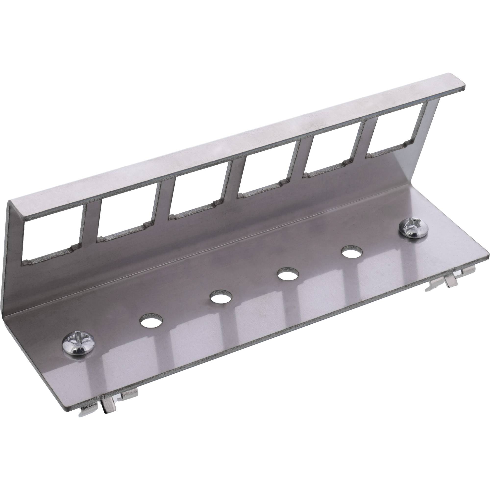 InLine Keystone SNAP-In Metall-Modulhalter - 6-fach für Hutschienesnap-in - DIN
