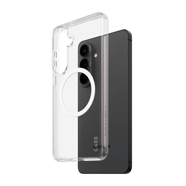 CARE Urban Explorer Case Clear w. White Qi Samsung Galaxy S26+