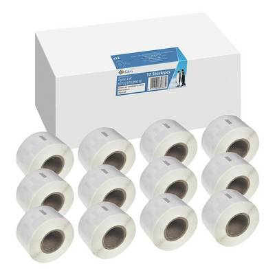 Eine Schachtel mit der Aufschrift „G&G Printer Tapes