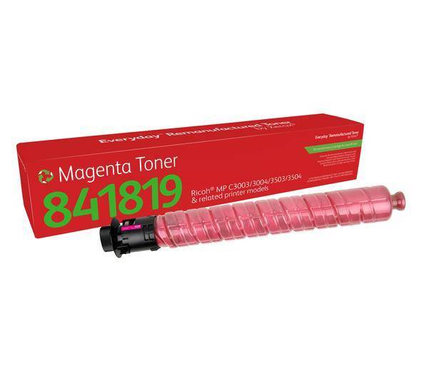 Ricoh Magenta-Tonerpatrone für MP C3003/3004/3503/3504 Drucker, Modell 841819. Inklusive Verpackung.