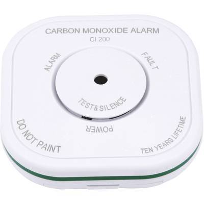 Kohlenmonoxid-Melder mit „Test & Silence