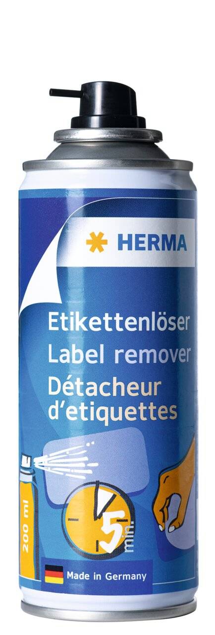 HERMA Etikettenlöser Sprühdose Aerosol 200ml Multimedia-Technik PapierBüroSchreibwar