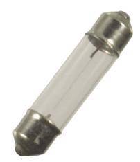 Eine kleine, zylindrische Glassicherung mit Metallkappen an jedem Ende, die üblicherweise in der Elektronik zum Schutz vor Überstrom verwendet wird.