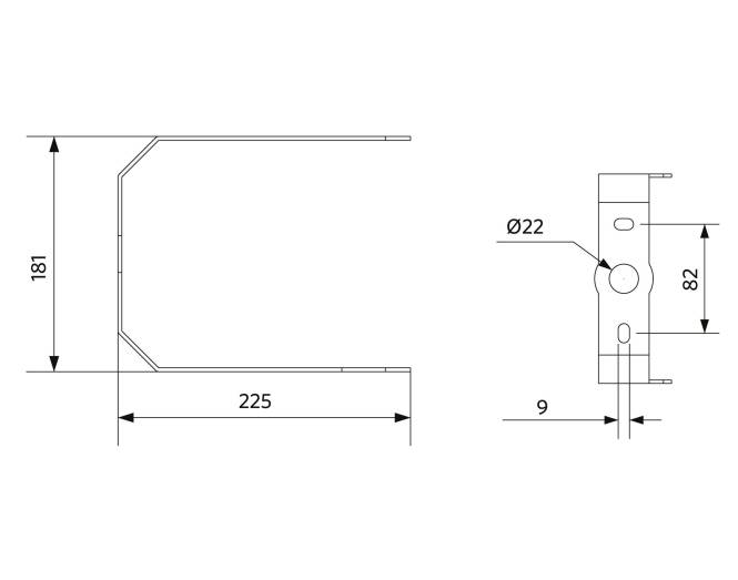 Opple LED Highbay-P4 545098000600 Bracket D420 Ausleger Techn.Licht/Wohnraum Leuchtenzubehör