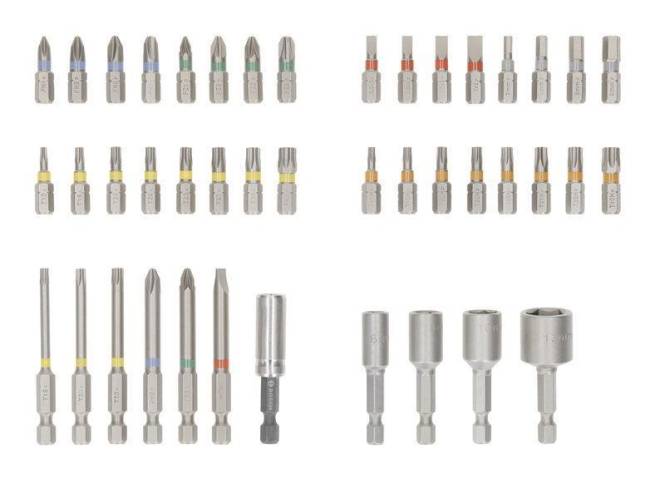 Bosch Extra Hard Schrauberbit Set 43tlg. 2607017723 Install.Baumaterial Werkzeug Messgeräte