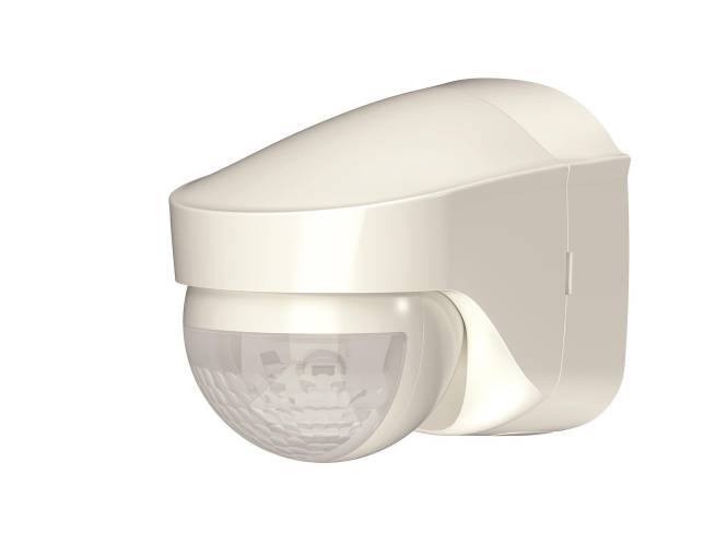 Deckenmontagebewegungsmelder mit weißem, halbkugelförmigem Design zur Bewegungserkennung in Sicherheitssystemen.