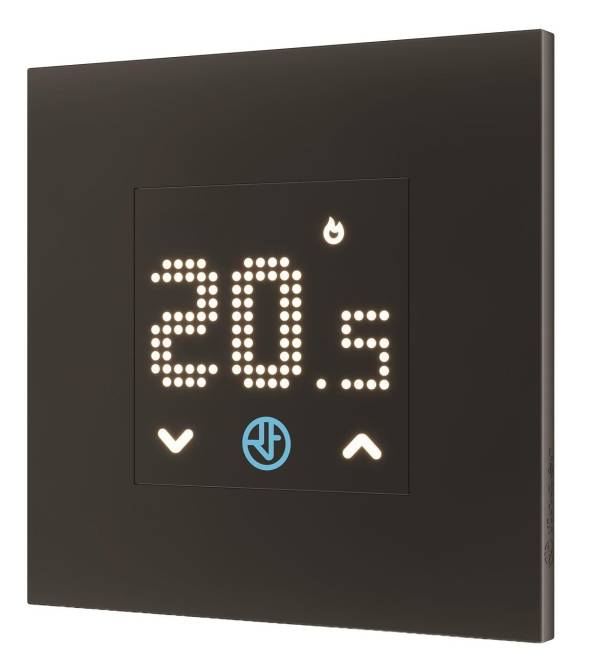 Finder UP 1T.T1.8.230.2000 Raumthermostat anthrazit Install.Baumaterial Schaltermat/Geb.Steu