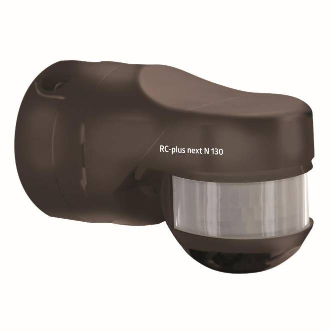 Ein brauner Bewegungsmelder mit der Bezeichnung „RC-plus next N 130
