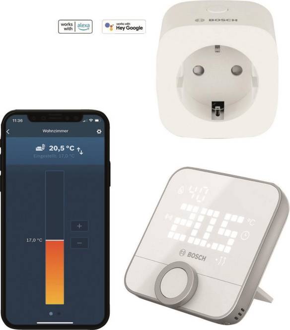 Transparente elektrische Anschlussdose mit vier farbigen Eckbefestigungen und mehreren kreisförmigen Anschlüssen an den Seiten.