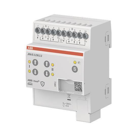 ABB Jal.Akt.,2f,Man.B. JRA/S2.230.2.2 2CDG110284R0011 Install.Baumaterial Schaltermat/Geb.Steu KNX