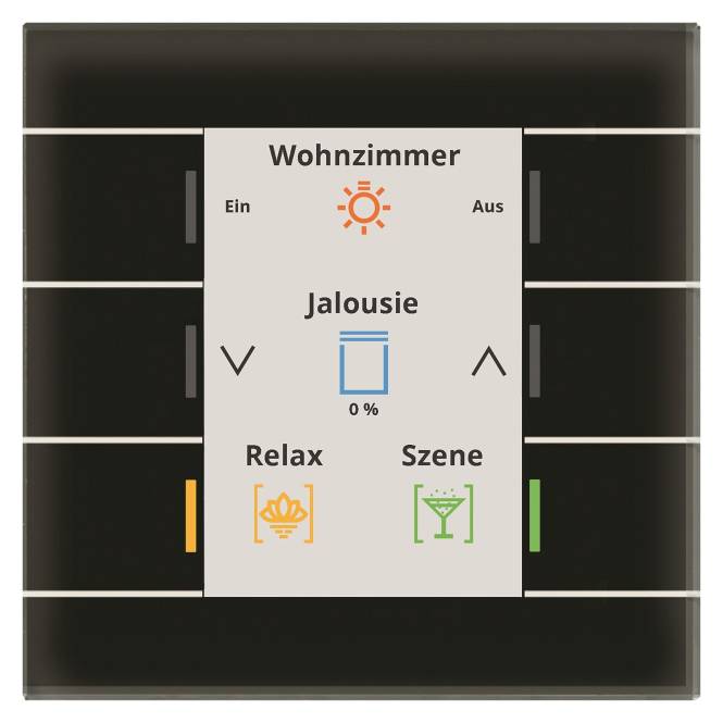 Ein wandmontierter Bewegungsmelder mit rundem, weißem Design für Sicherheitsanwendungen in Innen- oder Außenbereichen.