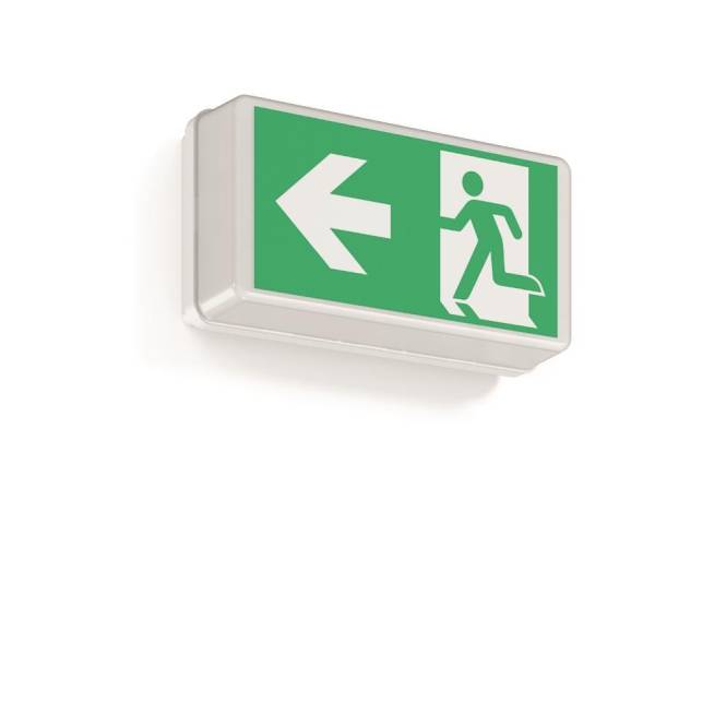 RZB Notleuchte GSUN 3, ws 672518.002 Wandleuchten IP54 EKW21m 8h Akku Techn.Licht/Wohnraum