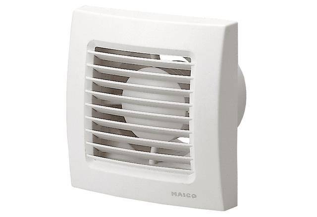 MAICO Kleinraum-a Ventilator m. ECA120VZ Innengitter m. verz. Zeitschalter Install.Baumaterial