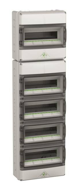 Spelsberg Kleinverteiler IP65 VDE AK70 4+1-reihig 315x1050x155mm 73347001 Install.Baumaterial