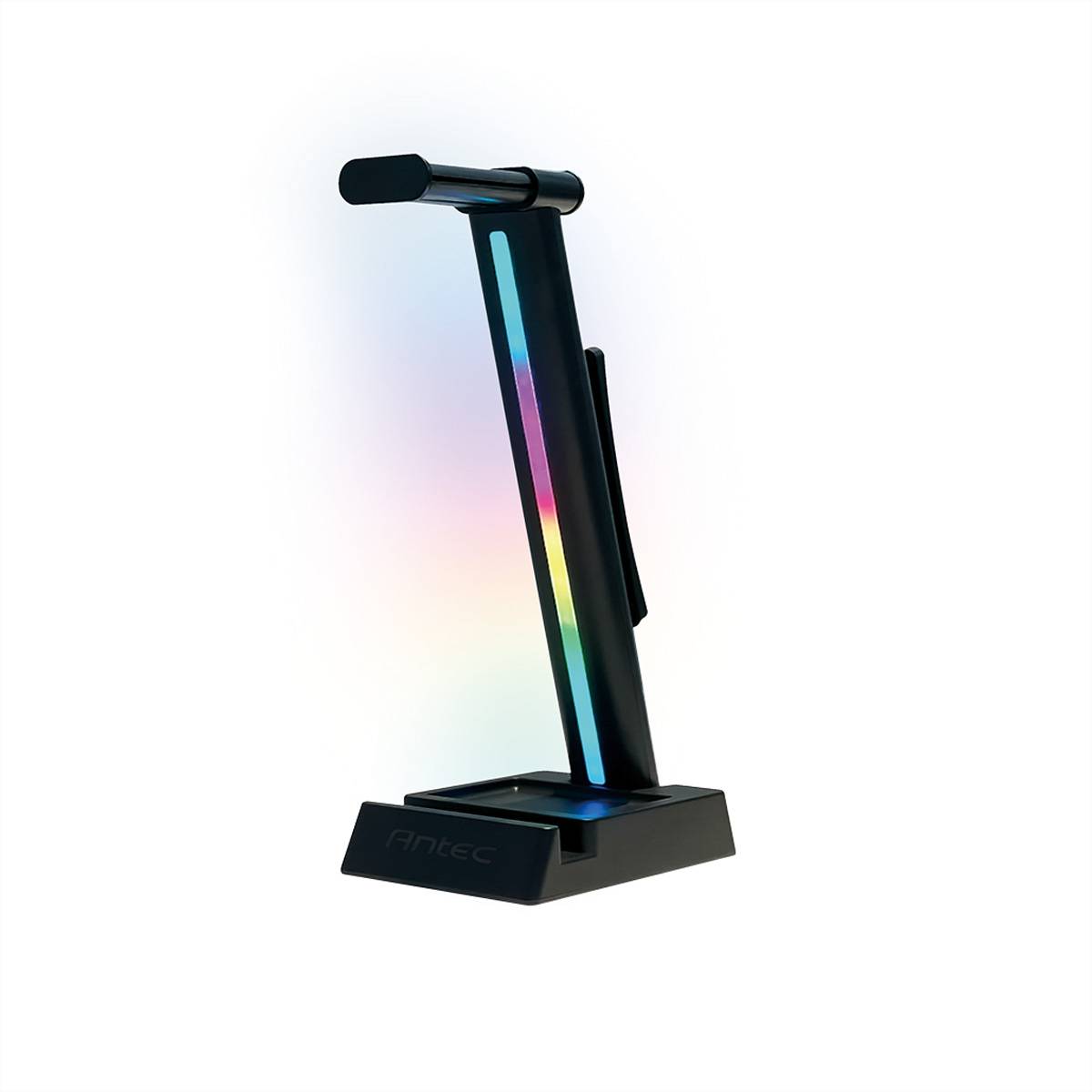 Illustration eines rechteckigen Serverrack-Rahmens mit Fokus auf einen verstellbaren Nivellierfuß zur Stabilisierung.