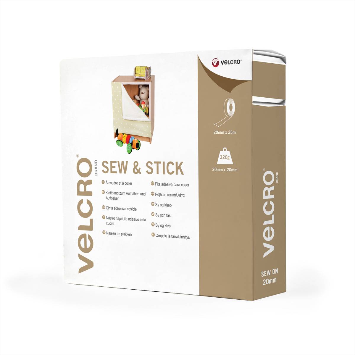 „Velcro Brand Sew & Stick