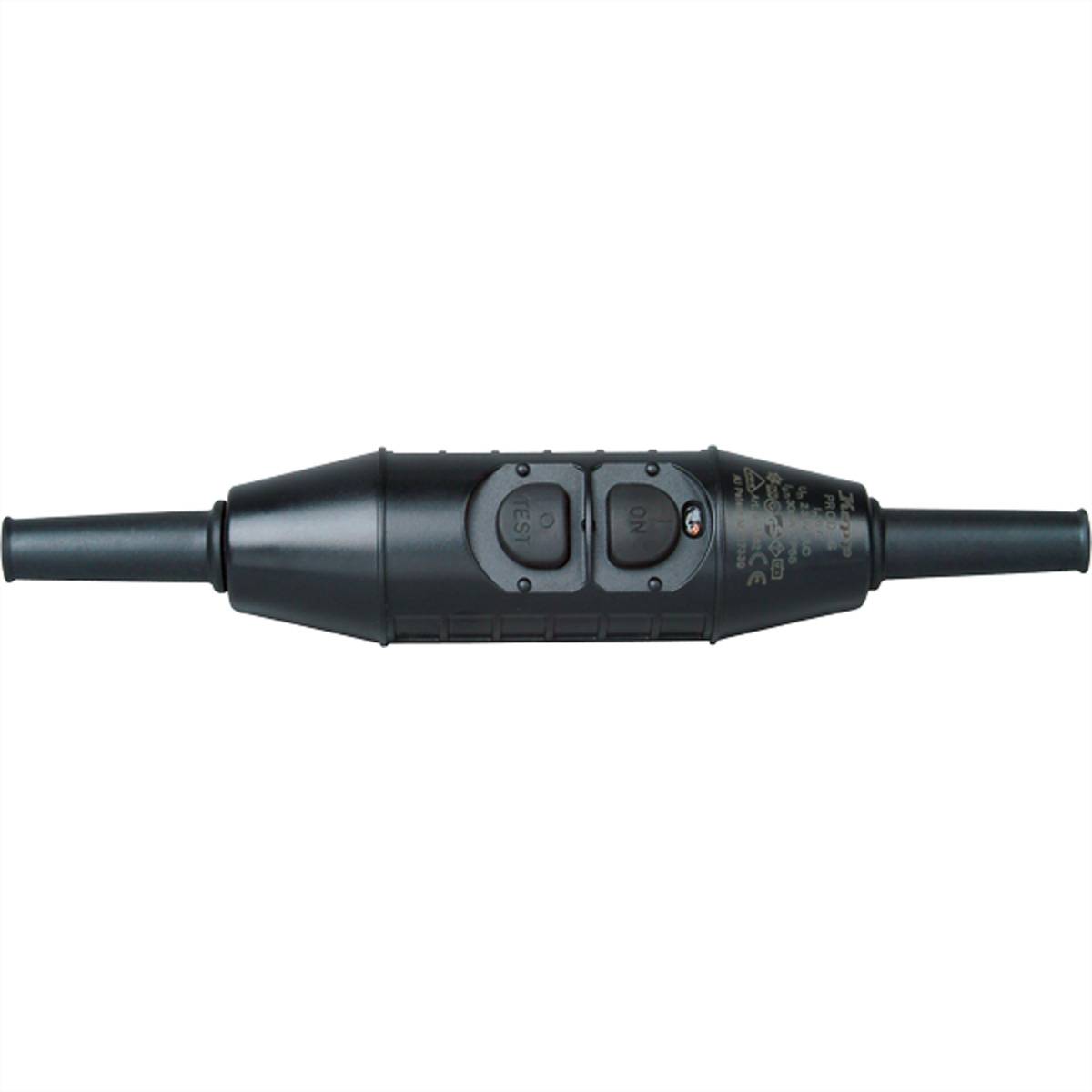 BACHMANN PRCD-S 230 V, 16 A, 30 mA, Personenschutzschalter schwarz, IP55 Steckdosenleisten Facility