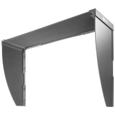 Monitorhaube mit eckigem Design, hauptsächlich zur Verringerung von Blendung und Reflexionen auf Bildschirmen verwendet.