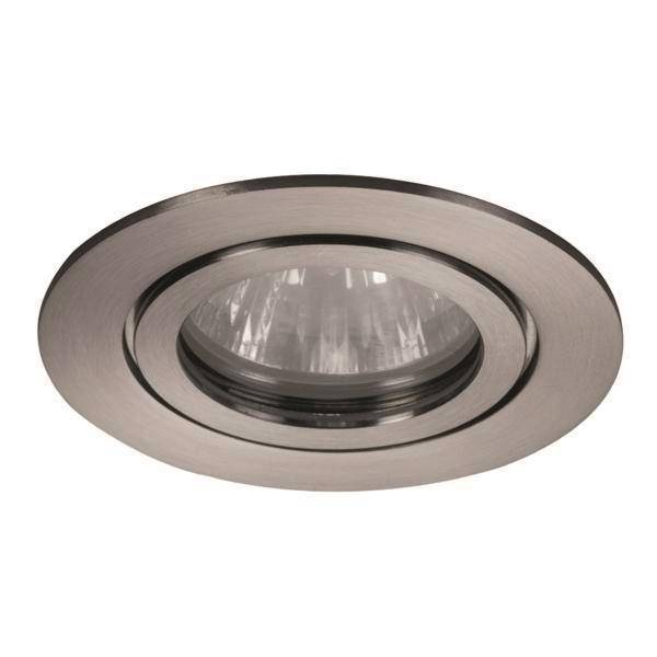 BRUM NV-Einbaustrahler rund V4a 26004220 Edelstahl/Glas GU5,3 35W IP54 DA68mm Techn.Licht/Wohnraum