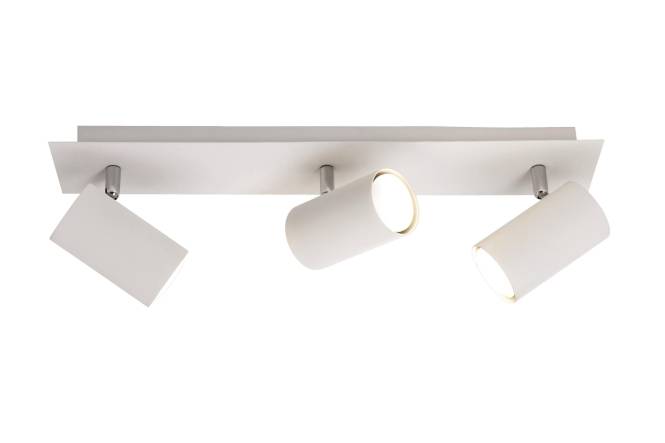 TRIO Deckenstrahler MARLEY 802400301 exkl. 3xGU10 max.35W L=480mm weiss Techn.Licht/Wohnraum