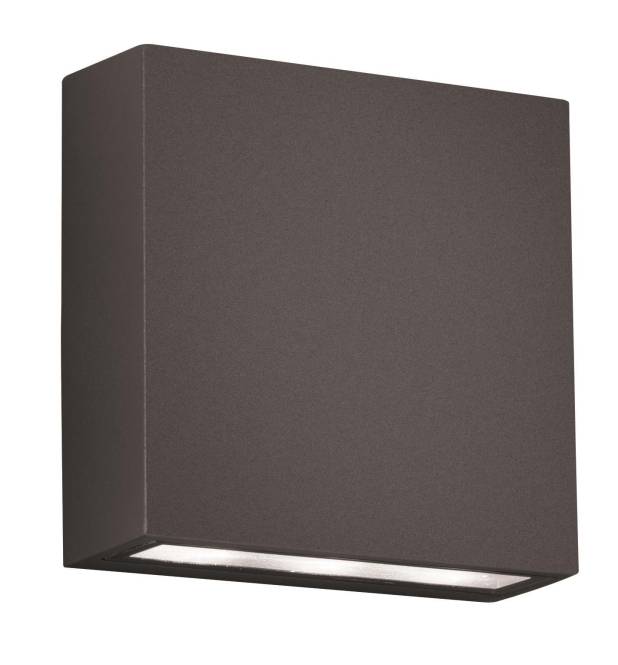 TRIO Wandleuchte THAMES IP54 229360242 2x3W 2x180lm 3000K 140x140mm anthrazit Techn.Licht/Wohnraum