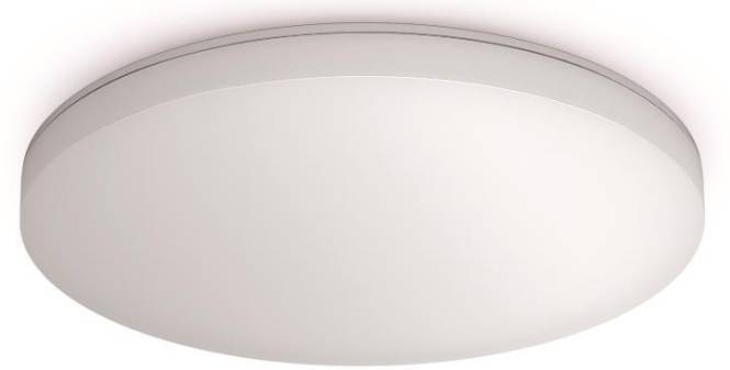 Ein kreisförmiges weißes Deckenleuchten-Set mit glattem, minimalistischem Design, geeignet für moderne Innenräume.