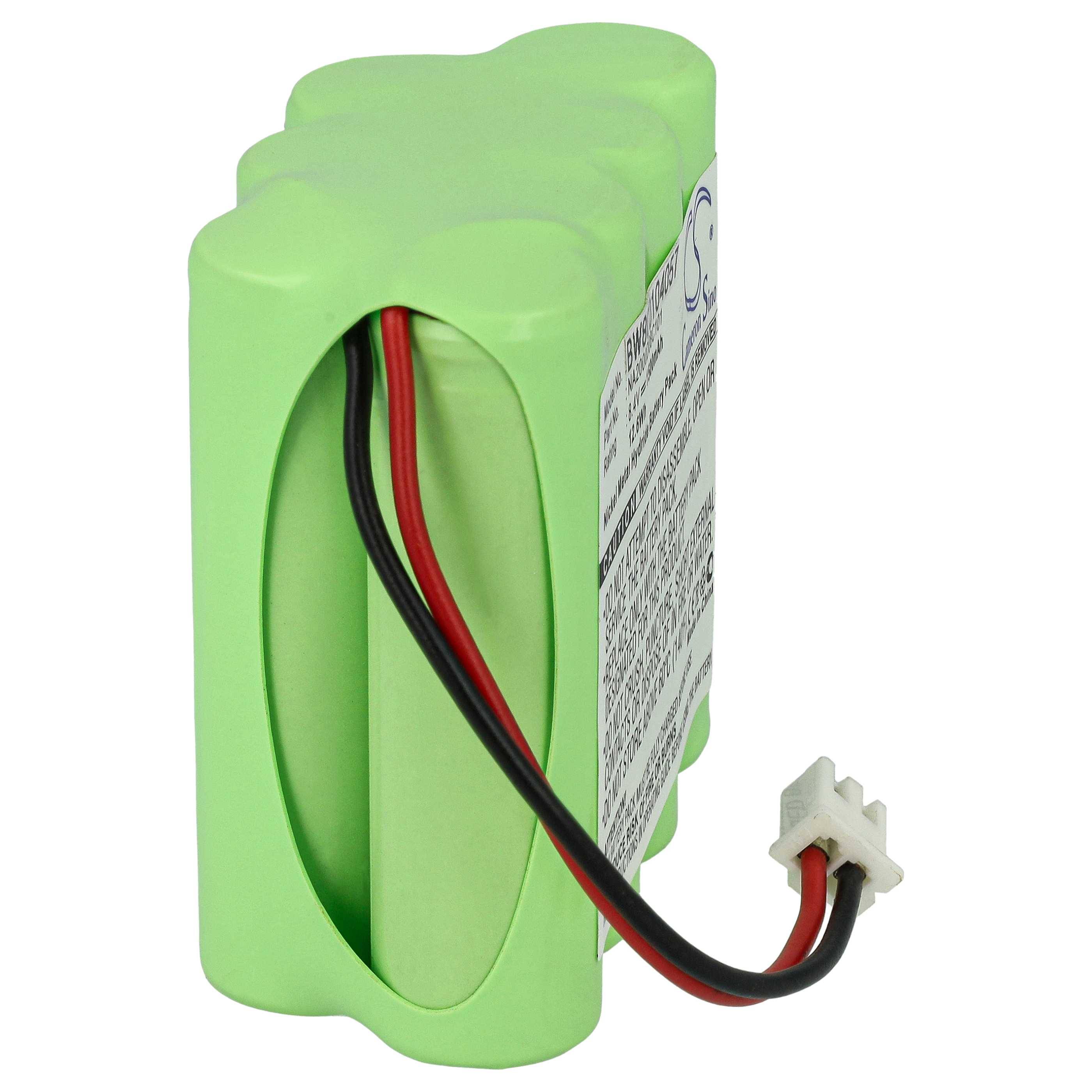 vhbw Akku Ersatz für Dual NA2000D08C101 für digital Radio (1500 mAh, 8,4 V, NiMH)