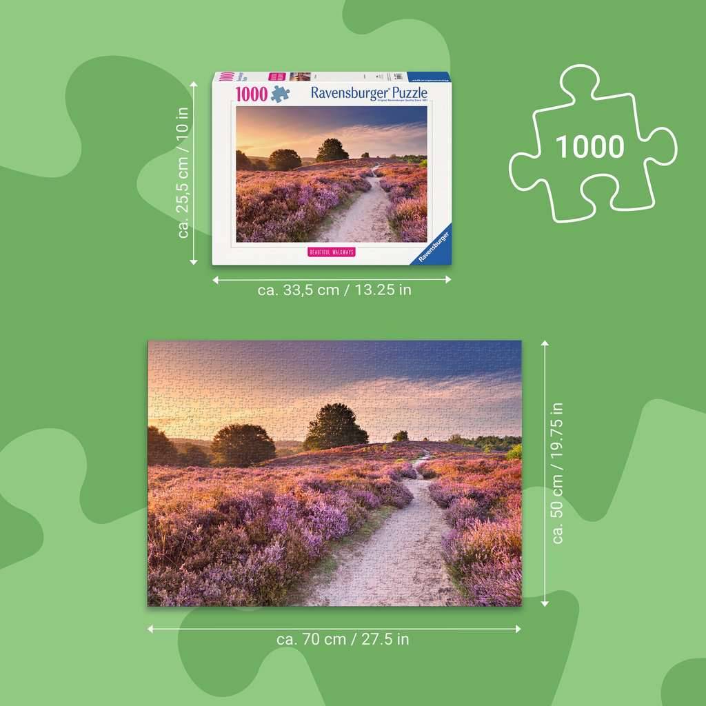 Traumpfad in Rosa – 1000 Teile Puzzle von Ravensburger