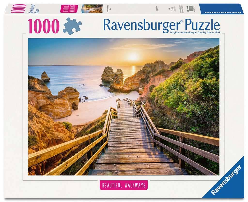 Holztreppe zum Praio do Camillo – 1000 Teile Puzzle von Ravensburger
