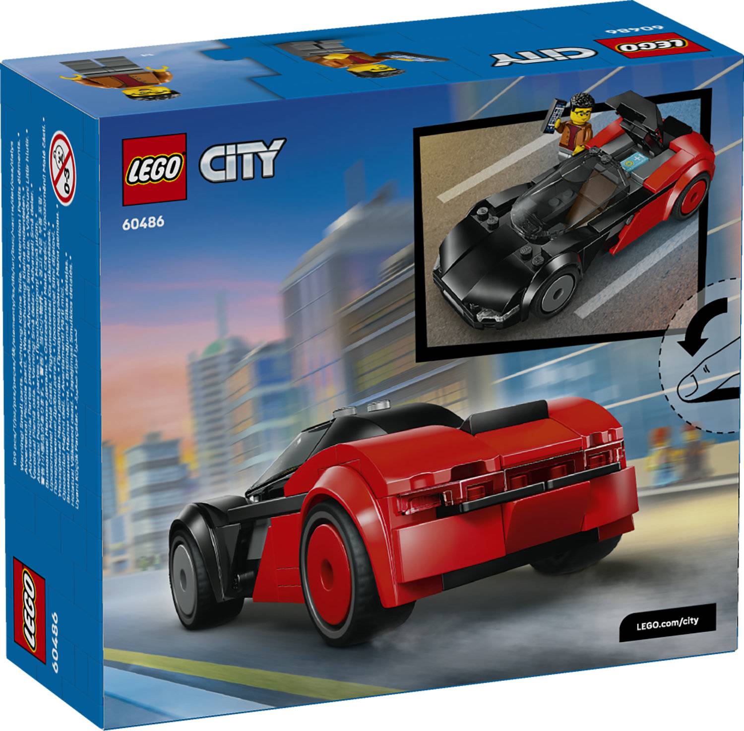 LEGO 60486 City - Elektro-Supersportwagen
