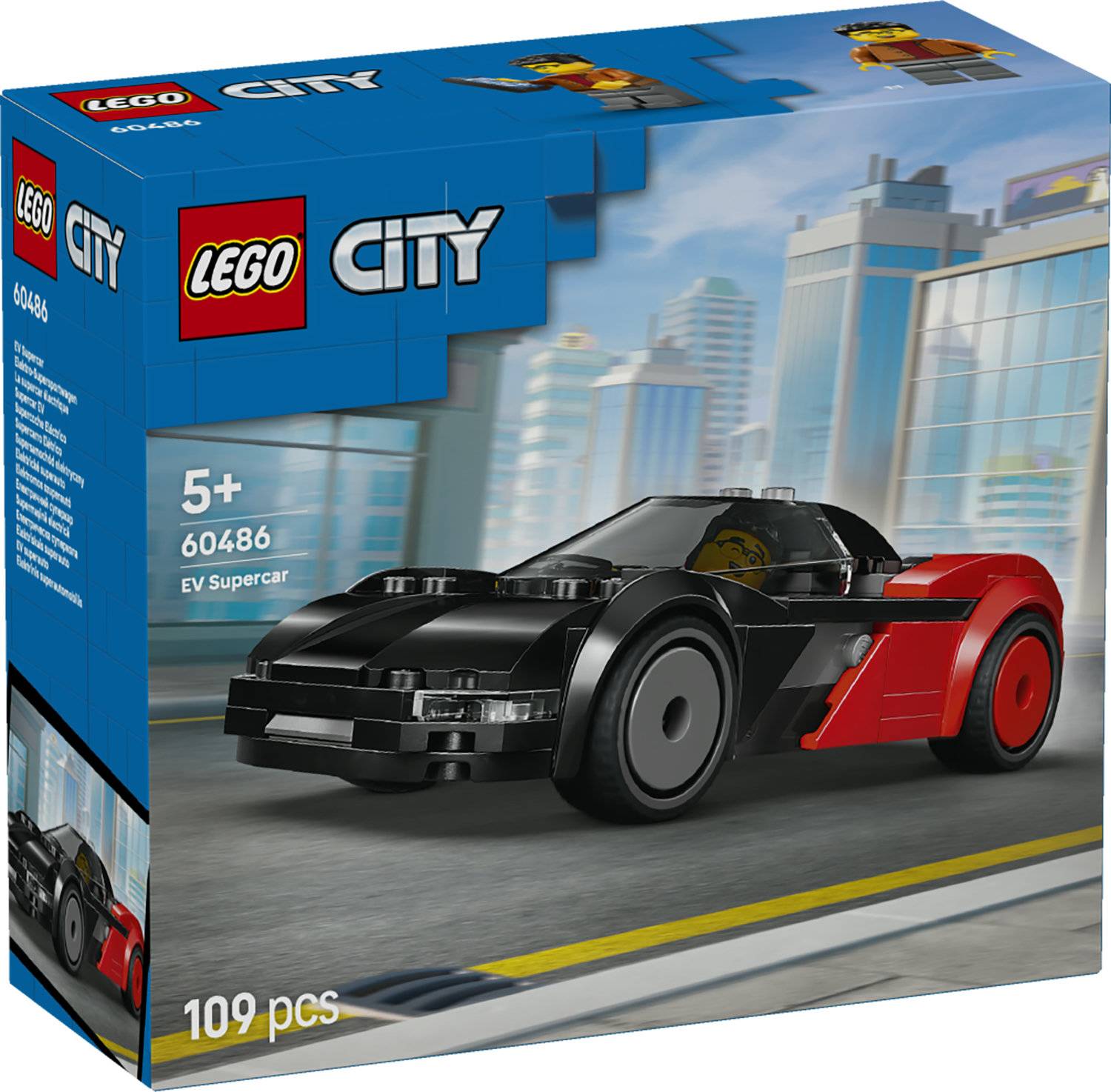 LEGO 60486 City - Elektro-Supersportwagen