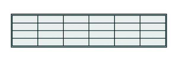 Metallklebeband-Stanzlinge 24-fach