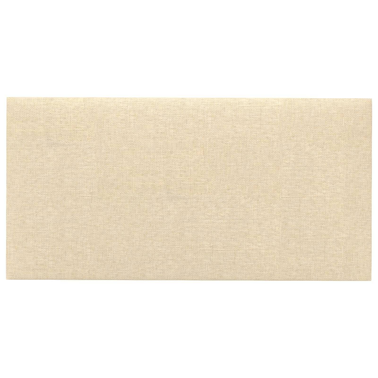 vidaXL Wandkopfteilen 12 pcs Creme 60 x 30 cm Stoff