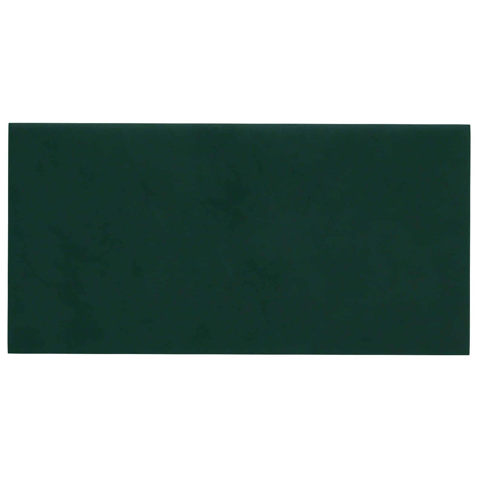 vidaXL Wandkopfteilen 12 pcs Dunkelgrün 60 x 30 cm Samt