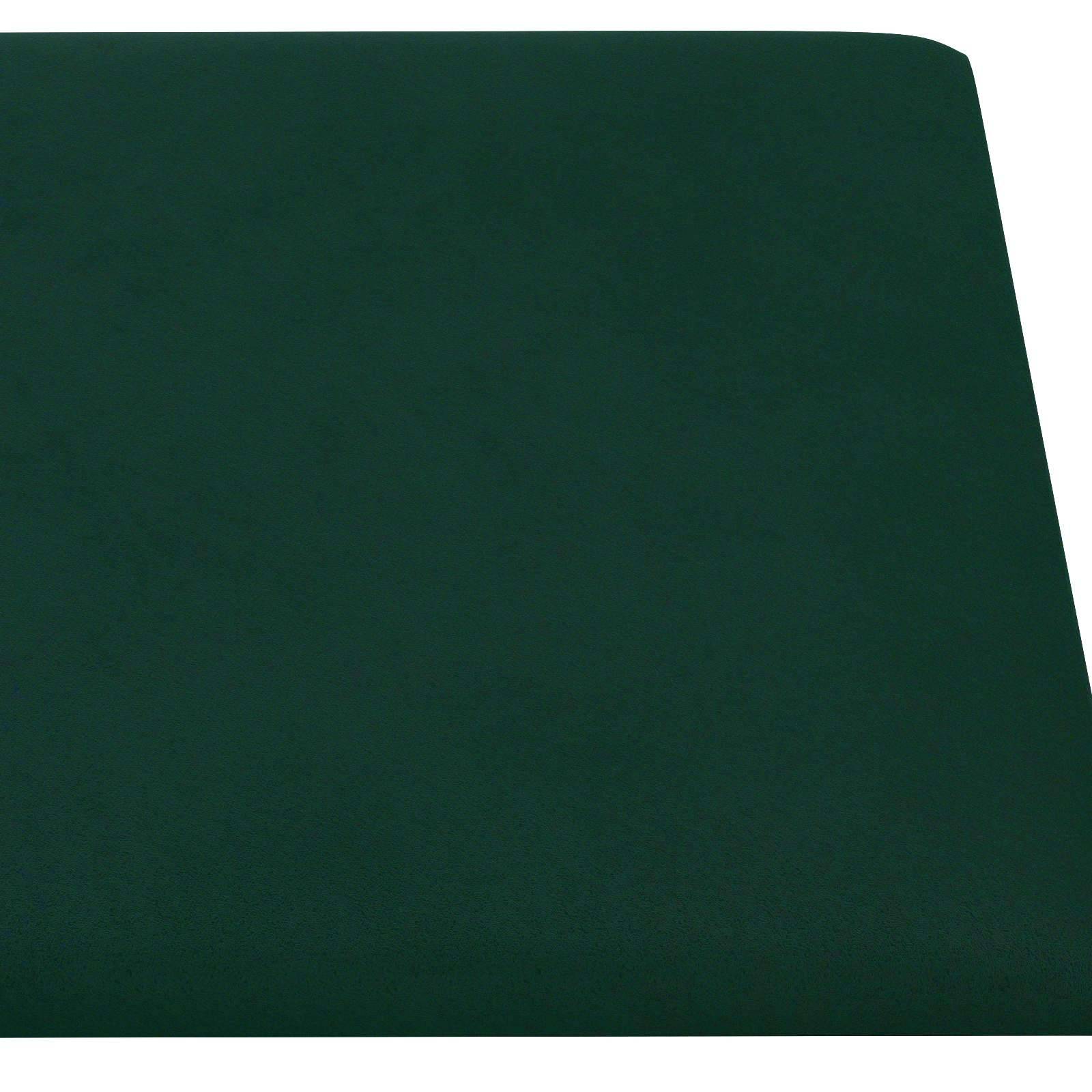 vidaXL Wandkopfteilen 12 pcs Dunkelgrün 60 x 30 cm Samt