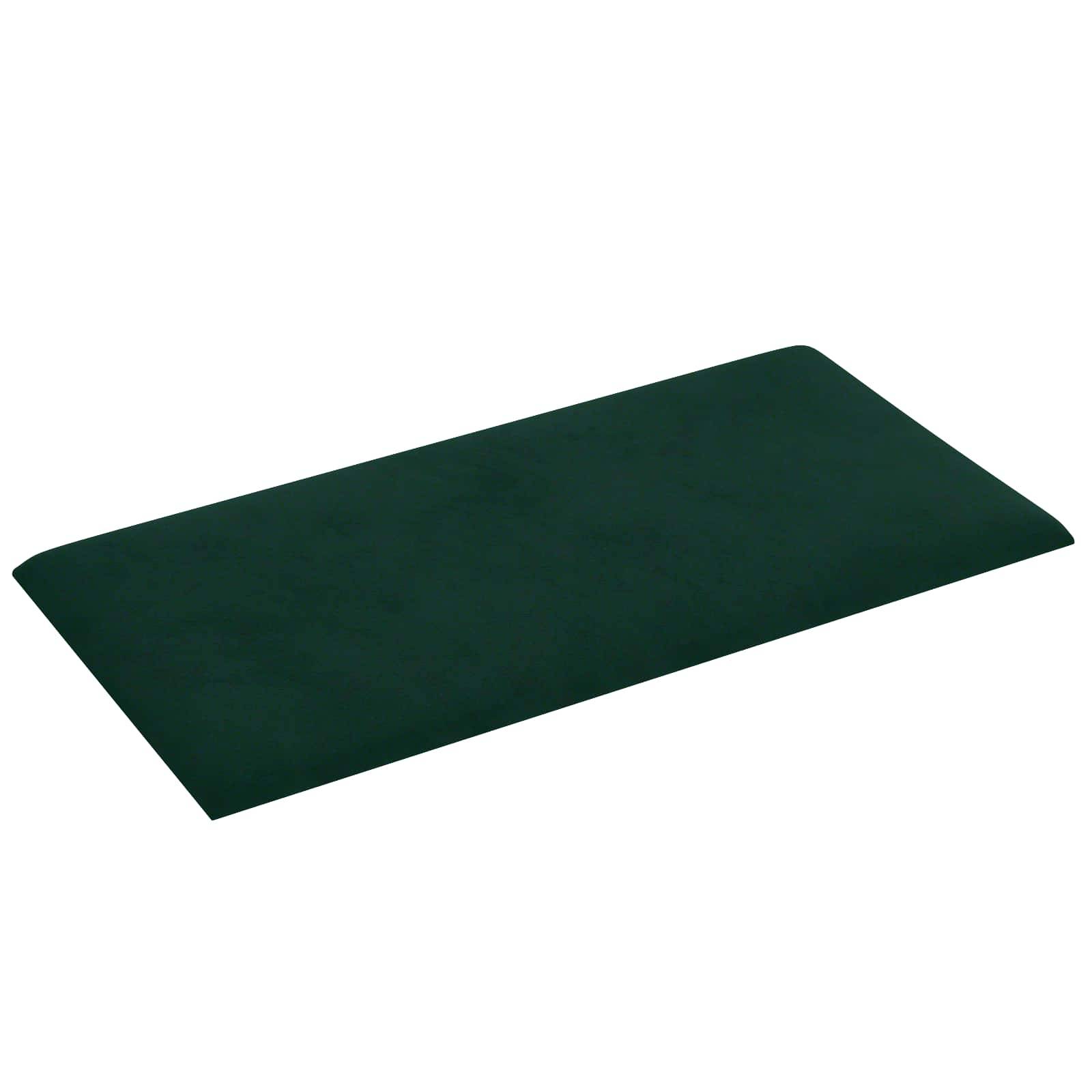 vidaXL Wandkopfteilen 12 pcs Dunkelgrün 60 x 30 cm Samt