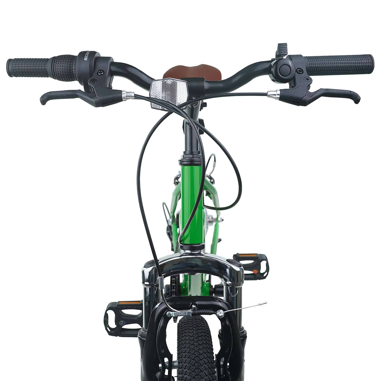 vidaXL Kinderfahrrad 24 Zoll 6-Speed für 8-12 Jahre alt Grün