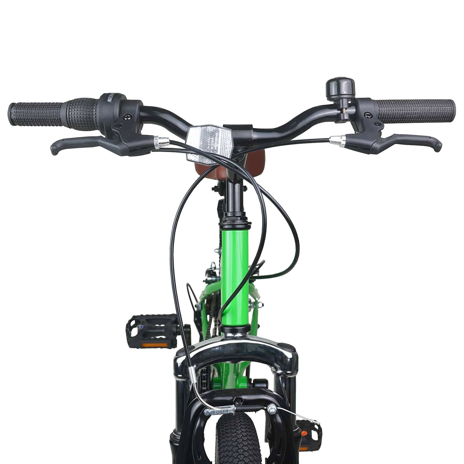 vidaXL Mountainbike 20 Zoll 6-Geschwindigkeit für 5-8 Jahre alt Grün