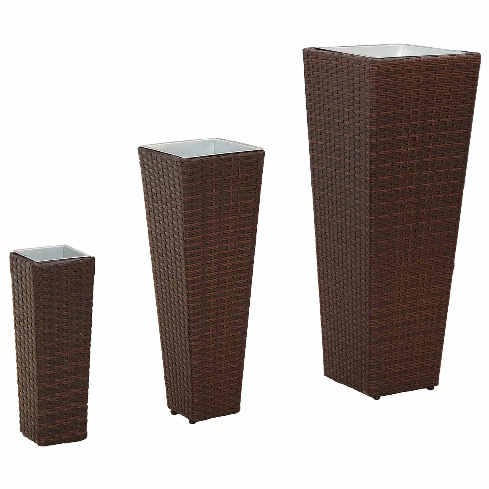 vidaXL Set für Outdoor 3 pcs Metall